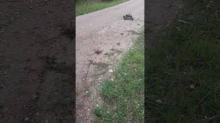 V2 prototype 4x350W brushless  gravel test [upl. by Othilia942]