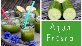 MyDayFriday  Homemade  Agua Fresca mit Gurken amp Limette [upl. by Peednus]