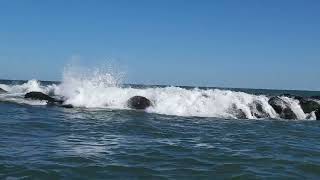 fishing the rocks barnegat inlet [upl. by Aniez542]