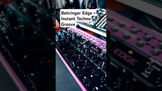 Behringer Edge  Instant Techno Groove behringeredge dfam technojam [upl. by Schaumberger]