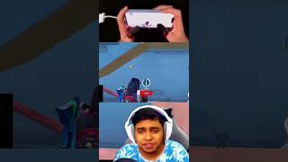 kinganbru reaction on jazzed gaming 🥵🔥🔥 shorts short bgmi kinganbru jazzed pubgmobile [upl. by Ellehcim]