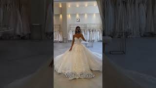 Which wedding dress are you choosing which wedding dress weddingdress choosing mcq choices [upl. by Esinned]