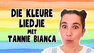 Kan jy KLEURE sien  Die Kleure Liedjie met Tannie Bianca  Leer Kleure Woorde en Soek Voorwerpe [upl. by Boyer863]