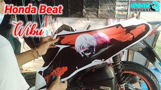 Honda Beat Full stiker Karakter  Decal Stiker [upl. by Claudia288]