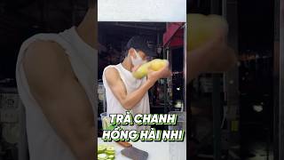 THỬ THÁCH SĂN HỒNG HÀI NHI Ở TIỆM TRÀ CHANH food [upl. by Tija]