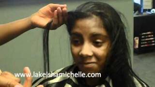 NATURAL HAIR SILKY STRAIGHT NO RELAXER DALLAS TX [upl. by Arhoz901]