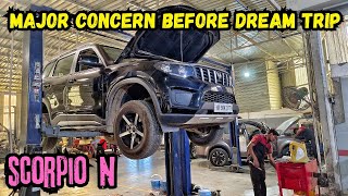 Getting Mahindra Scorpio N ready for Ladakh road trip [upl. by Aix204]