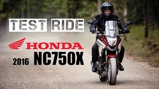 2016 Honda NC750X DCT Test Ride [upl. by Aniratak]