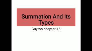 Summation and its types [upl. by Katey]