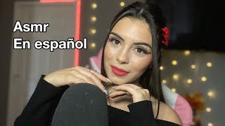 ASMR En Español😴🇲🇽 Spanish asmrsoft spoken whispers [upl. by Ahnavas8]