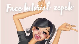 ZEPETO face tutorial [upl. by Cressy856]