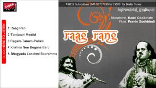 Raag Rang Kadri Gopalnath ampPravin Godkhindi [upl. by Shep]