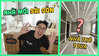 ĐẬP HỘP NHÀ MỚI Ở SÀI GÒNNhà thô Tour  maybayvlog [upl. by Osy]