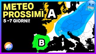 ▶ METEO PROSSIME ORE ARRIVA FREDDO CON NEVE ABBONDANTE FINO SOTTO I 1000 MT TENDENZA 5 GIORNI [upl. by Rivi625]