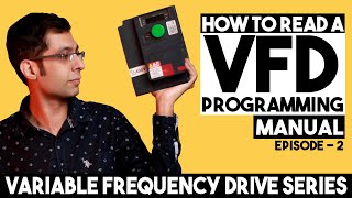 VFD Programming Tips How to Program a VFD Programming Manual of a Variable Frequency Drive [upl. by Linn]