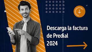 Descarga la factura de Predial 2024 [upl. by Nadler]