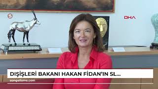 Dışişleri Bakanı Hakan Fidanın Slovenya temasları [upl. by Janeva889]