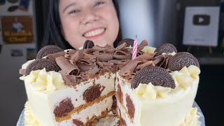 Instant Birthday Cake NO BAKE and NO STEAM Perfect Din Sa Kahit Anong Handaan Masarap at Madali [upl. by Naujek]