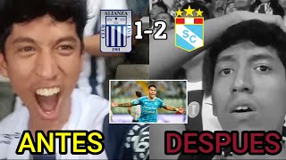 ALIANZA LIMA 12 SPORTING CRISTAL REACCIÓN DESDE EL ESTADIO ¿ADIOS AL APERTURA [upl. by Stesha600]