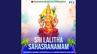 SRI LALITHA SAHASRANAMAM PT2 [upl. by Reichel]