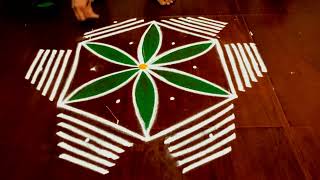 Easy 53 padikolam designs Simple muggulu designs easy rangoli designs Beginners kolam [upl. by Nat]