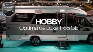 Hobby Optima de Luxe T 65 GE årsmodell 2018 [upl. by Cypro]