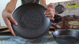 UNBOXING  Lodge Seasoned Cast Iron 5 Piece Bundle [upl. by Ardys]