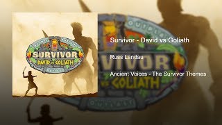 Survivor  David vs Goliath Official Music [upl. by Petras]