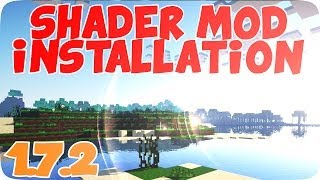 SHADER MOD Installation 172174 Deutsch Tutorial [upl. by Acenom]