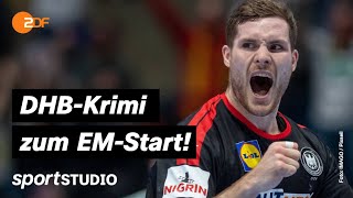 Deutschland – Belarus Highlights  HandballEM 2022  sportstudio [upl. by Reynolds]