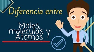 EJERCICIO DE MOLES MOLÉCULAS Y ÁTOMOS ⚛️ [upl. by Wartow]