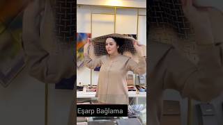 Eşarp Nasıl Bağlanır şalbağlama hijabtutorial tesettür [upl. by Koblick]