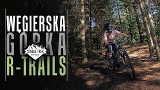 Węgierska Górka  Lis Tchórz Krecik Salamandra  RTRAILS Beskid Śląski  Trasy Enduro MTB [upl. by Jansson292]