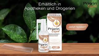 Priorin® Liquid  Unterstützt das Haarwachstum und vermindert den Haarausfall  6 sec [upl. by Evy646]