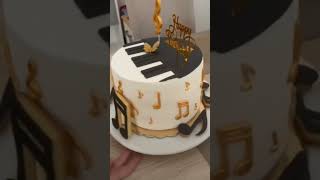 Piano Cake Design Tutorial  How to Make a Grand Piano Cake  3 Easy Styles [upl. by Pestana]