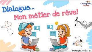 dialogue les mtiers 1 [upl. by Nolyaj]