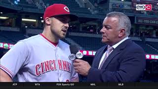 Adam Duvall on huge grand slam to swing momentum in win over Arizona  REDSDIAMONDBACKS POSTGAME [upl. by Malchy]