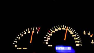 Vectra B i500 25 V6 acceleration [upl. by Myrah974]