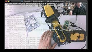 OWI Edge Maplin USB Robot Arm With Raspberry Pi [upl. by Courtney]