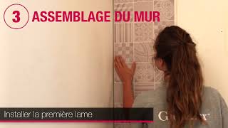 Comment poser du revetement mural PVC [upl. by Kev898]