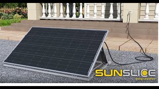 Sunslice  Plug and Play Solar Panels for Your Home [upl. by Lauber]