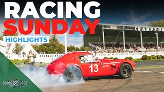 Full Sunday highlights  Goodwood Revival 2022  F1 drivers NASCAR legend GT stunners MGBs  more [upl. by Jonette298]