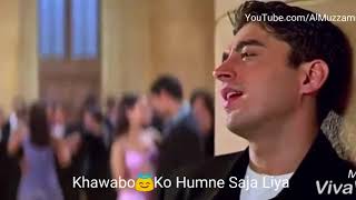 Kisi Ki Yaado Me Khoye Hue Khawabo Ko Humne Saja Liye Mohabbatein [upl. by Butterworth]