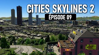 Grattesciel et Bâtiments uniques  Cities Skylines 2 gameplay FR ép09 [upl. by Hsaka]