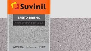 Como aplicar textura efeito brilhante da Suvinil Vando Oliveira [upl. by Yecam]