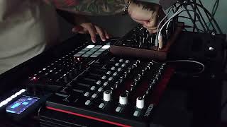 elektron analog rytm MK2 techno techno production se vi piace lascia un like e seguimi grazie [upl. by Andras]