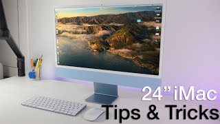 How to use 24quot iMac M1  TipsTricks [upl. by Lorenza825]