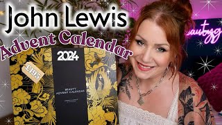 JOHN LEWIS 2024 BEAUTY ADVENT CALENDAR FULL UNBOXING  Worth £900 [upl. by Helaine]