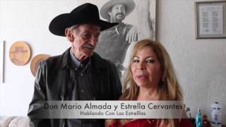 Mario Almada y Estrella Almada Cervantes Ablando con las Estrellas [upl. by Fons622]