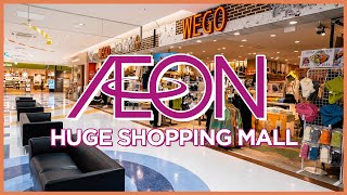 Tour of AEON  Huge Shopping Mall in Narita Japan [upl. by Htebasile488]